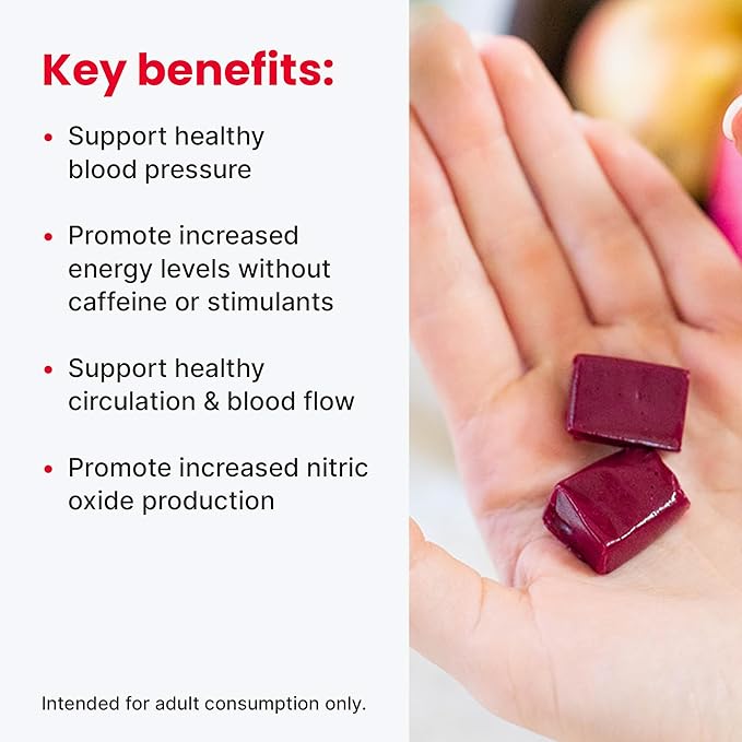 humanN SuperBeets Heart Chews 60 Count