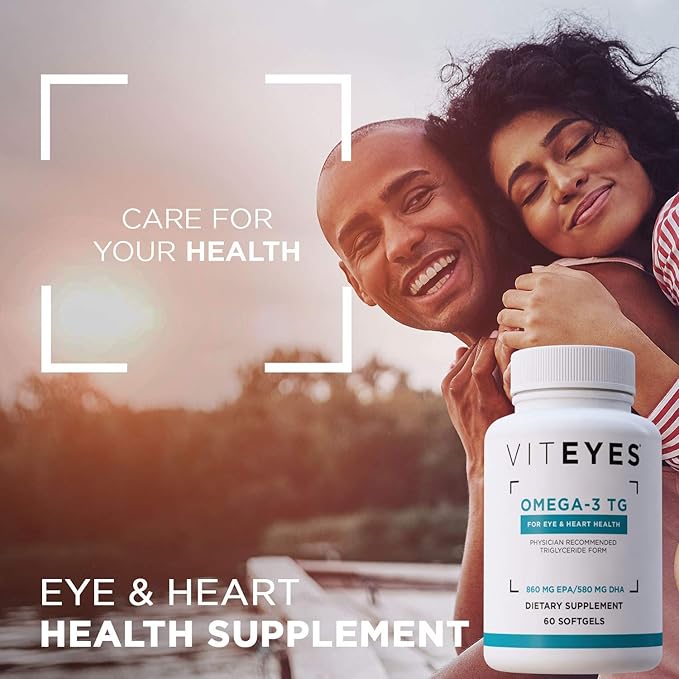 Viteyes Omega-3 TG Eye & Heart 60 Count