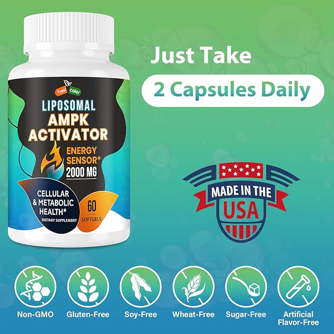 AMPK Activator 2000 mg 60 Softgels