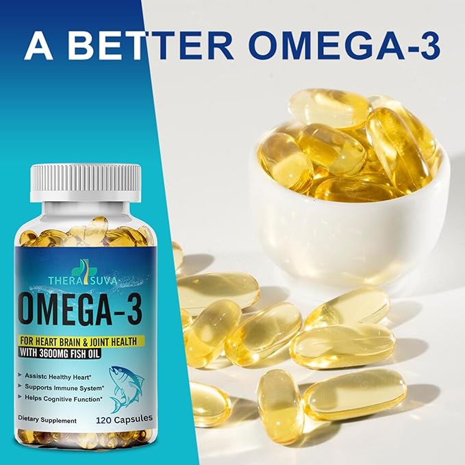 Triple Strength Omega-3 2160mg + EPA 1296mg + 864mg + 120 Softgels, 60 Day