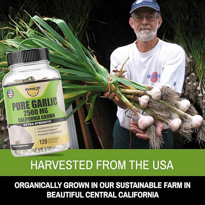 Garlic Capsules 2500mg 40 Day