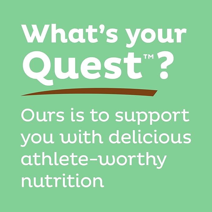 Quest Nutrition Mint Chocolate Chunk Protein Bars, 20g Protein, 1g Sugar, 4g Net Carb, Gluten Free, Keto Friendly, 12 Count