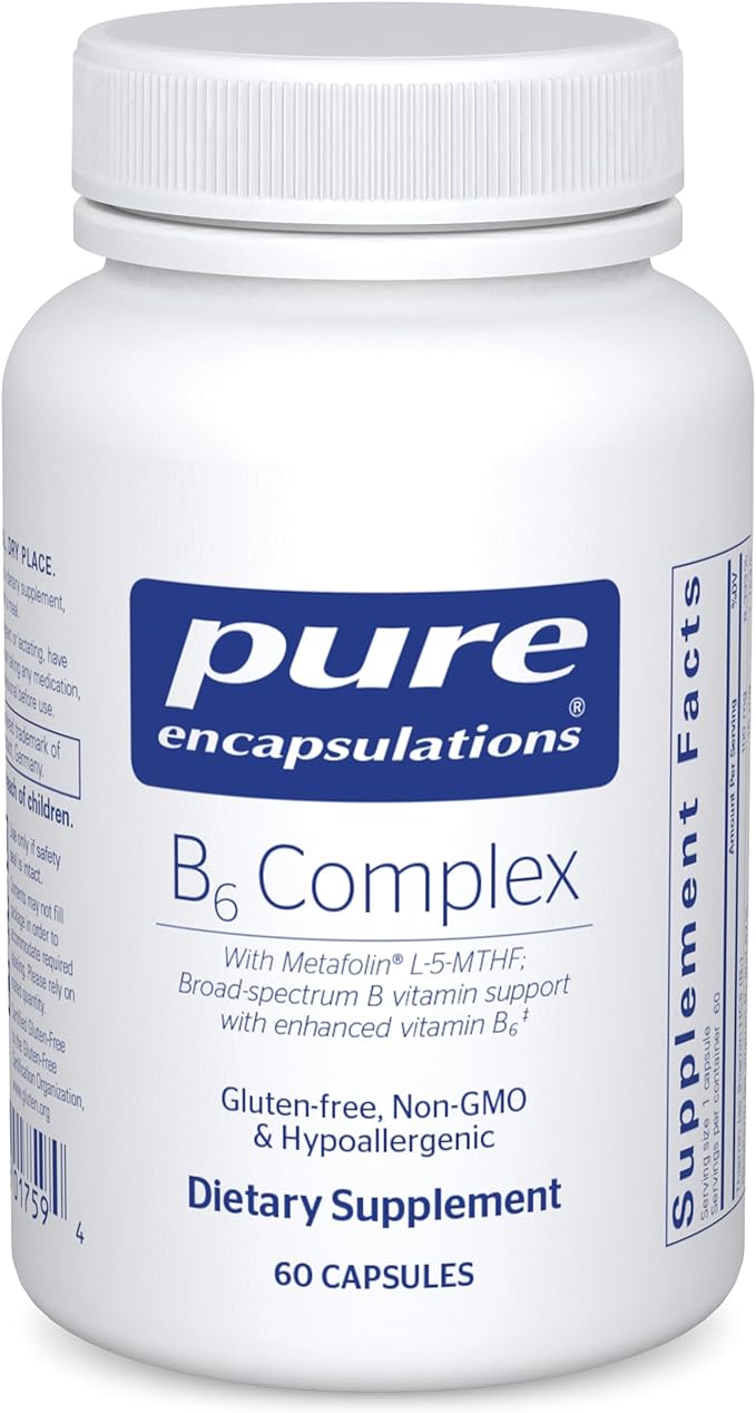Pure Encapsulations B6 Complex B6 - 60 Capsules