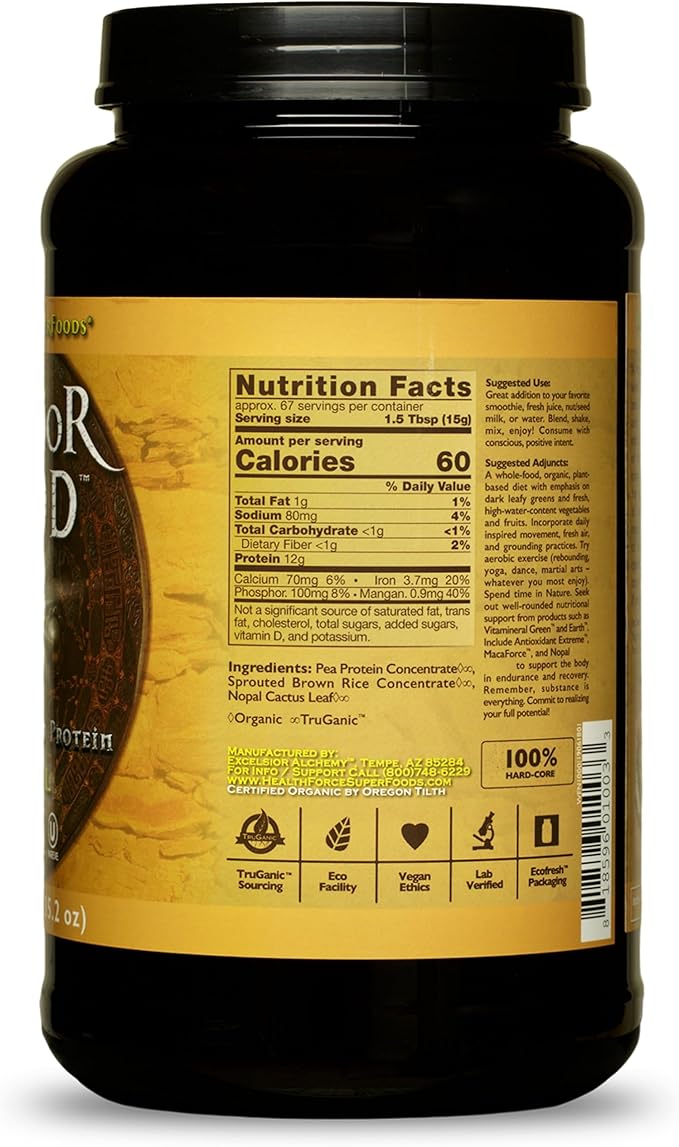 HEALTHFORCE SUPERFOODS Warrior Food Protien Powder 1000 Grams