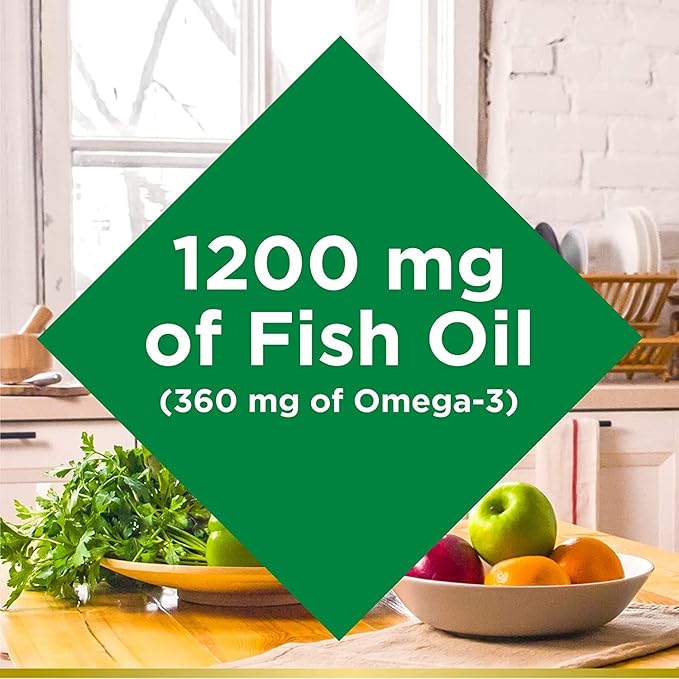 Nature's Bounty Fish Oil, Supports Heart 1200 Mg, 200 Ct 2)