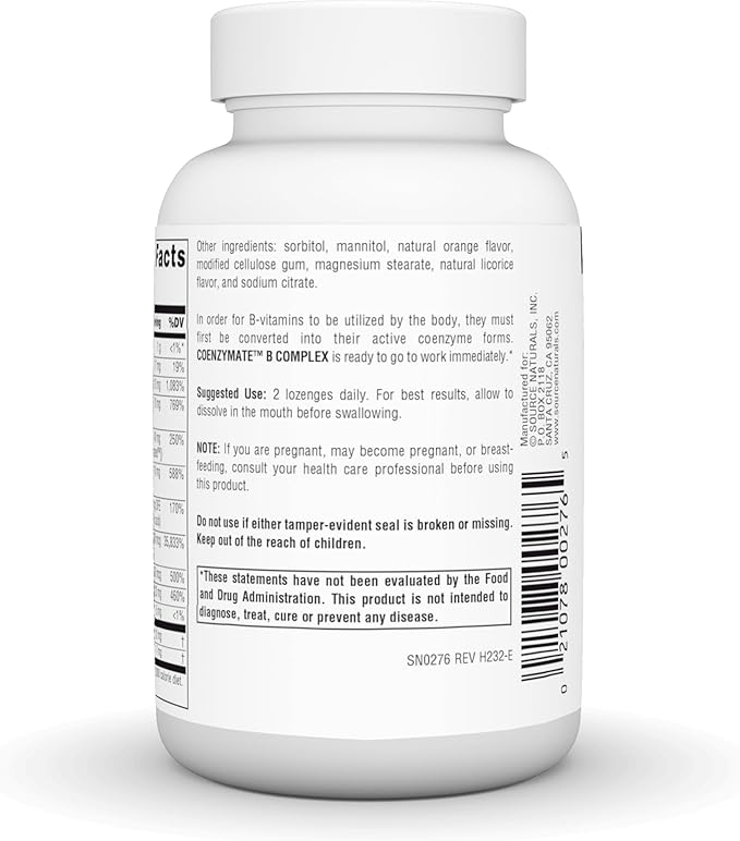 Source Naturals Coenzymate B Complex 120 Lozenges