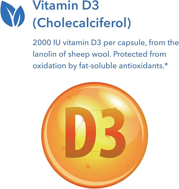 Allergy Research Group Super D3 Dietary Supplement 60 Count
