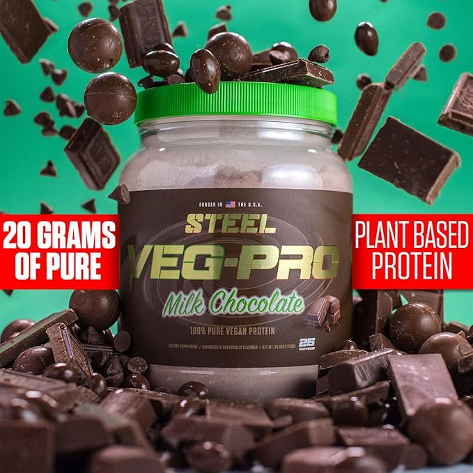 Steel Supplements Veg-PRO 25 Servings (1.65lbs) |