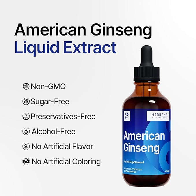 Korean Red Ginseng Liquid Extract 4 fl