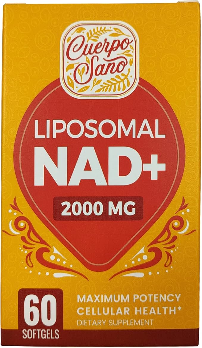 2000 MG NAD Supplement, Liposomal NAD+ Supplement with High Absorption, More Efficient Than Nicotinamide Riboside, Pure & Plus Boosting Supplement, Aging Defense, Metabolism & Cellular, 600 softgels
