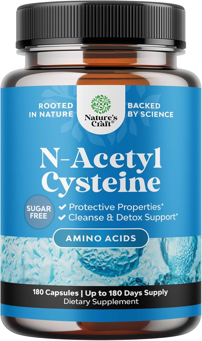 NAC Supplement N-Acetyl Cysteine 600mg 600 mg (180ct)