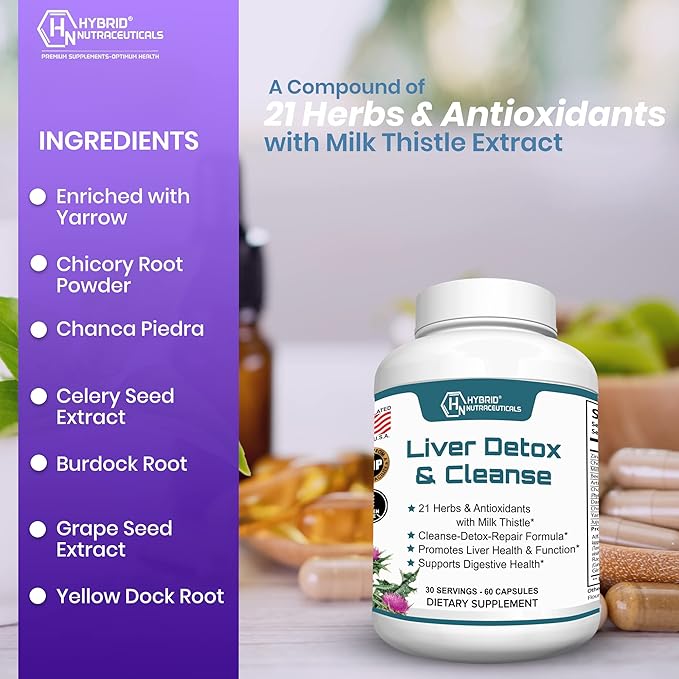 Hybrid Nutraceuticals Liver Support