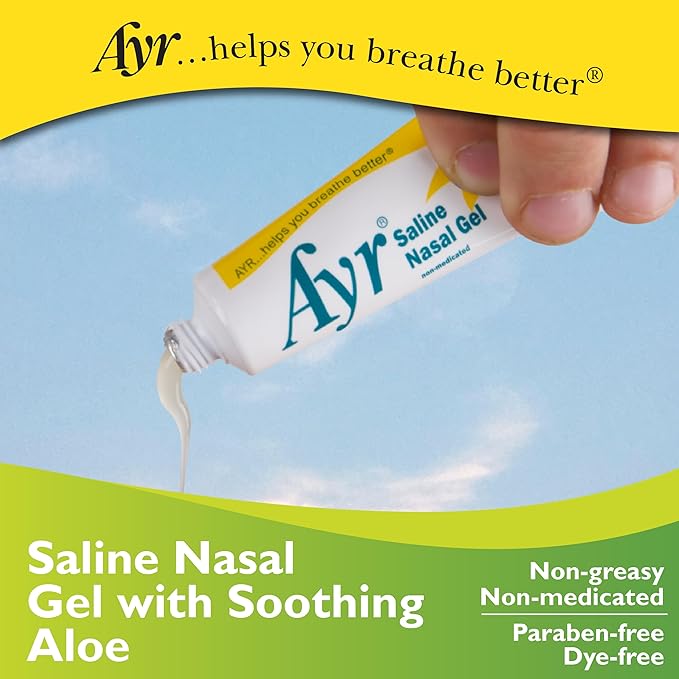 Ayr Saline Nasal Gel, With Soothing 0.5 Ounce 1)