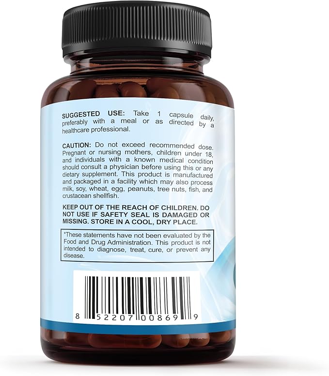 Premium Eye Pressure Support Supplement 30 Count