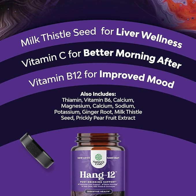 Nighttime Liver Detox & Hydration Pills (60 Capsules)