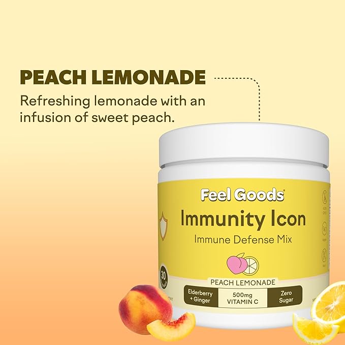 Feel Goods Immunity Icon 500mg Vitamin 30 Servings