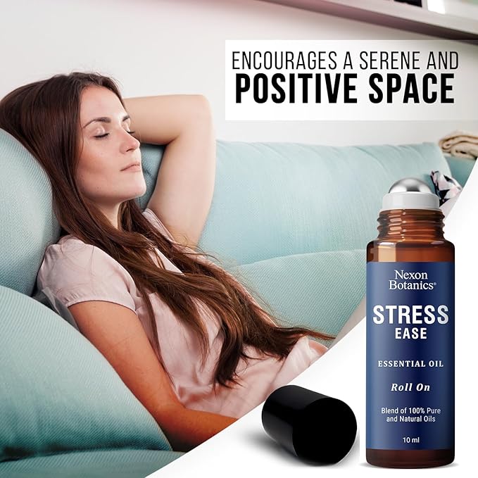 Stress Ease Essential Oil Roll On 10ml -