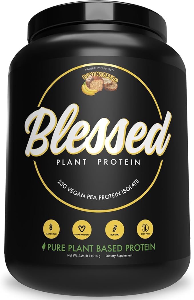 BLESSED Vegan Protein Powder 23g of 30 Servings