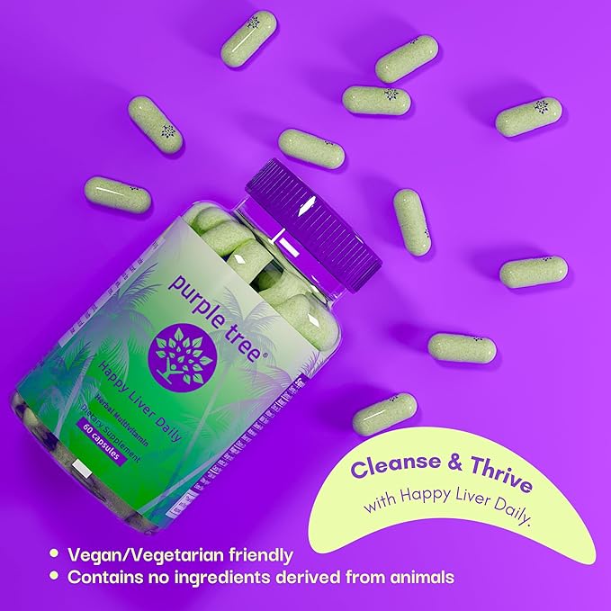 purple tree Happy Liver Daily 60 Veggie