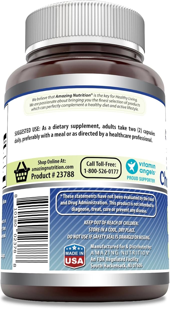 Amazing Formulas Glucosamine + Chondroitin + MSM 240 Capsules (240 Capsules)