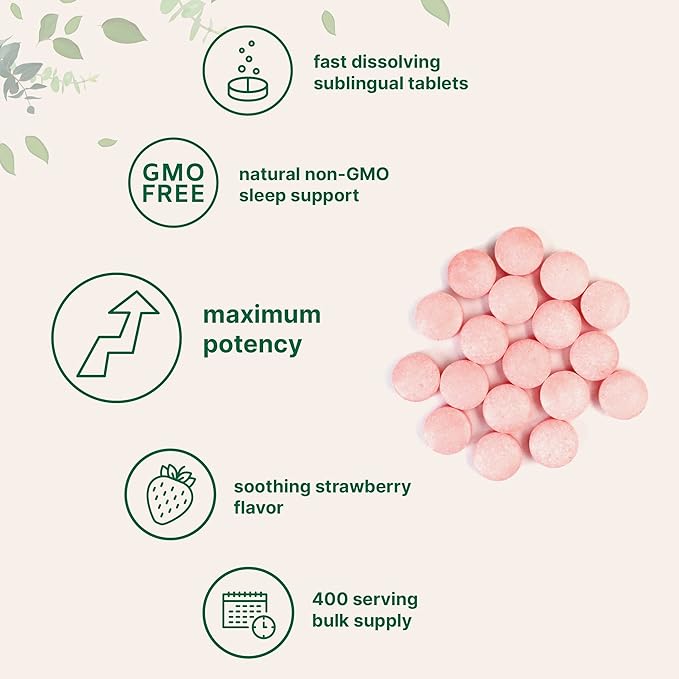 Micro Ingredients Melatonin 20mg Tablets, 400