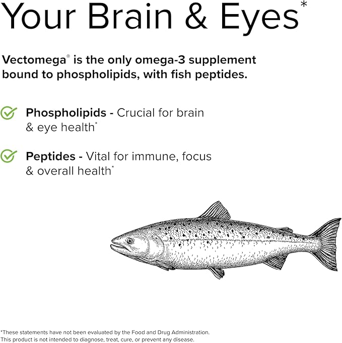 Terry Naturally Vectomega 60 Tablets, 2 - Omega-3 from 120 Servings