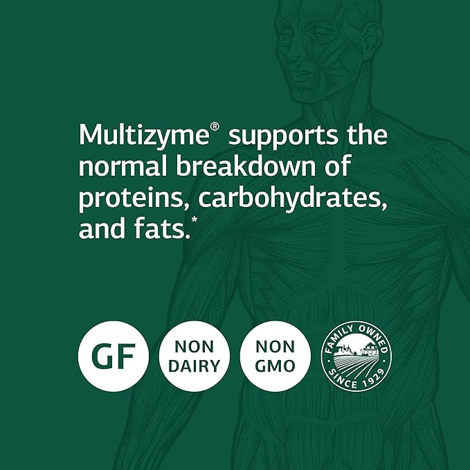Standard Process Multizyme 90 Capsules