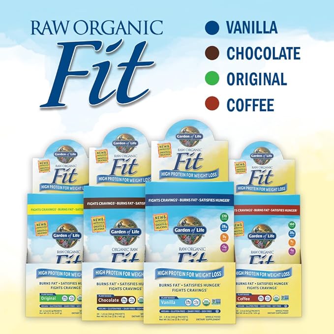Garden of Life Raw Organic Fit 28g Plant 10ct Tray