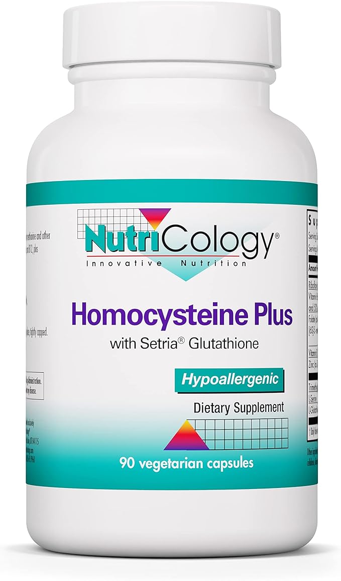 Nutricology Homocysteine Plus Supplement 90 Count