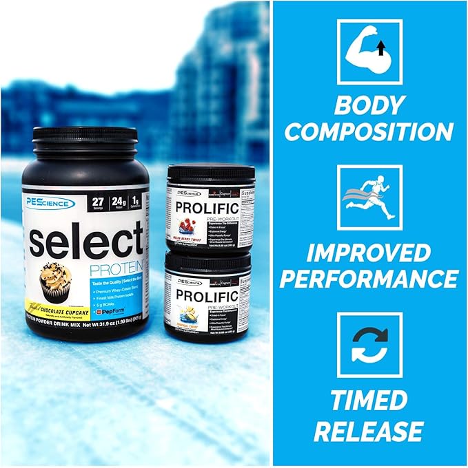 PEScience Select Low Carb Protein Powder, 27 Serving,