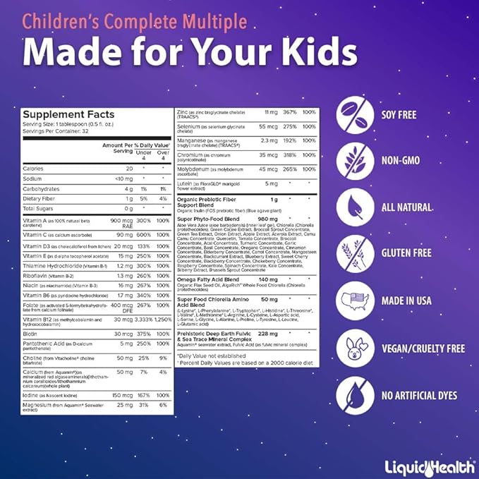LIQUIDHEALTH Child Prodigy Health + Focus