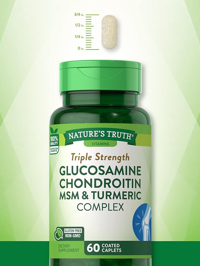Glucosamine Chondroitin MSM Complex 60 Caplets