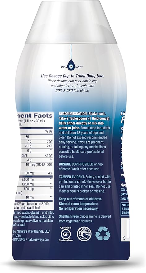 Nature's Way Joint Movement Glucosamine Fast D3, Berry 16 Fl
