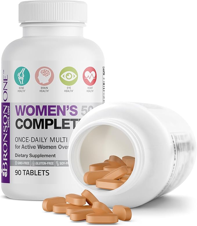 Bronson ONE Daily Women’s 50+ Complete 90 Tablets