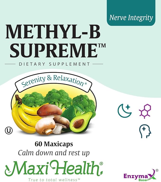 Maxi Methyl B Supreme Capsules, 60 Count