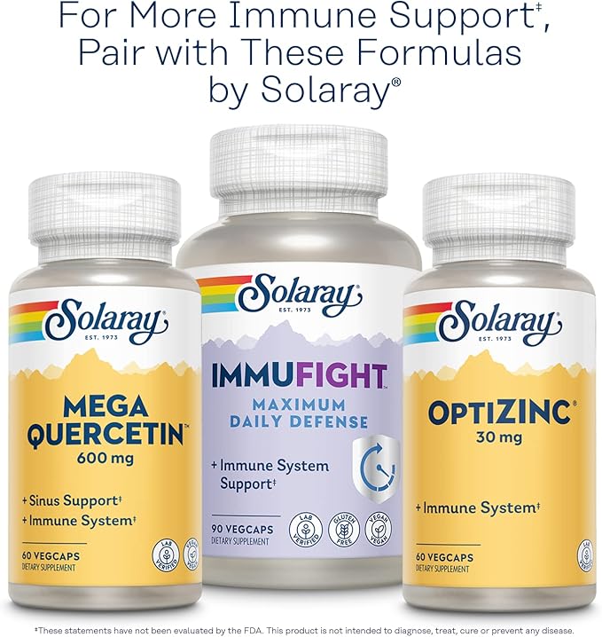SOLARAY Chewable Vitamin C 500 mg, 60-Day Guarantee, 100 Servings, 100 Chewables