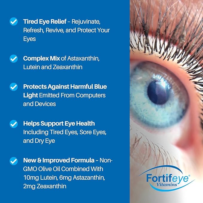 Fortifeye Focus Eye Care Supplement 90 Softgel