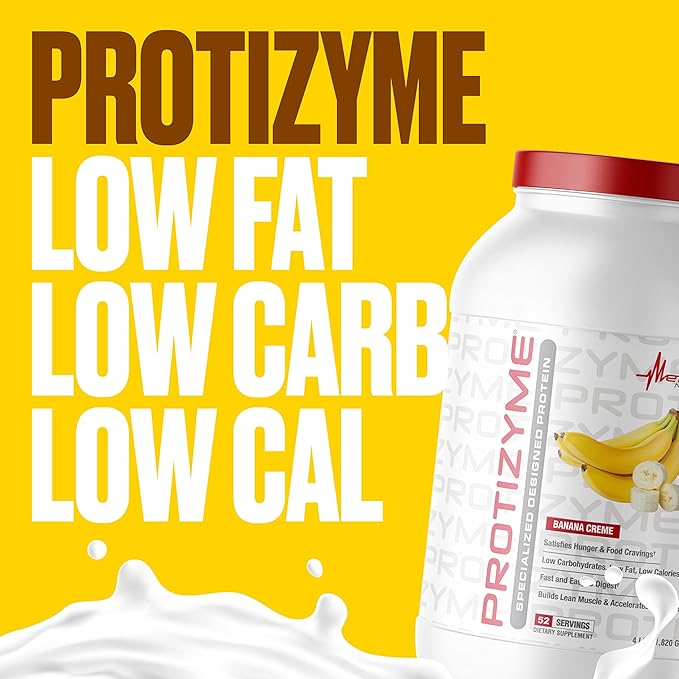 Metabolic Nutrition, Protizyme, 100% Whey Protein 24 Essential 4 Pound (52 ser)