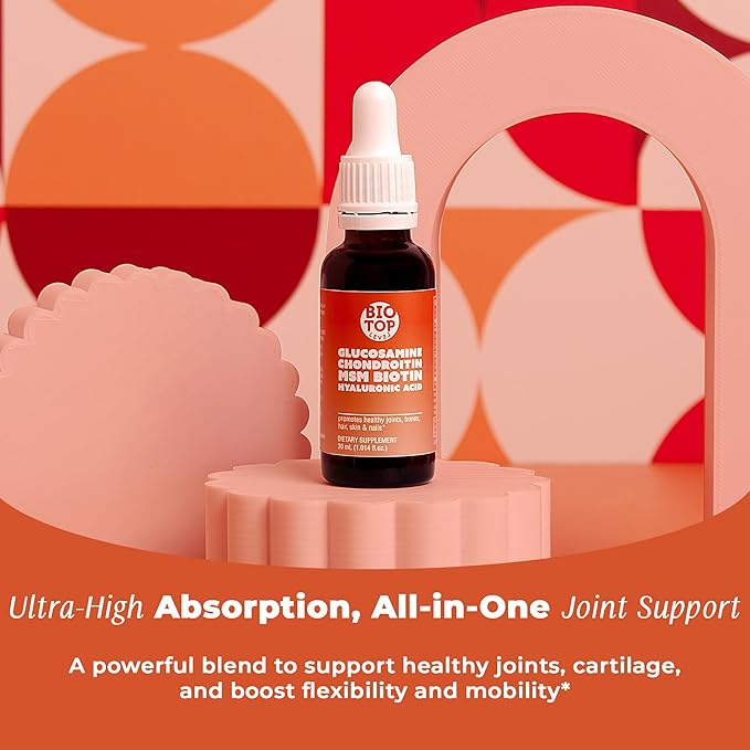 Liquid Glucosamine, Chondroitin, MSM, Biotin, Hyaluronic