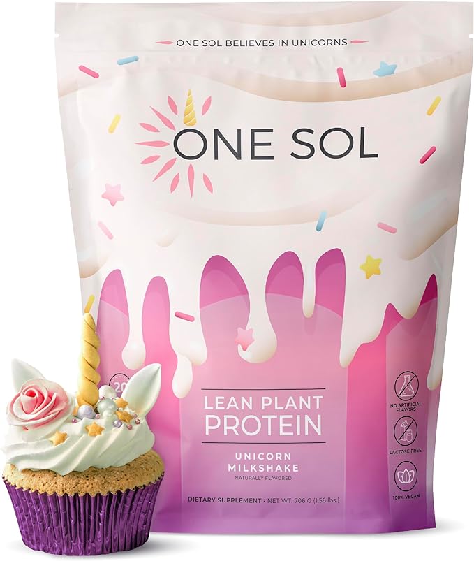 One Sol Protein Powder, Lean & 100% Plant-Based