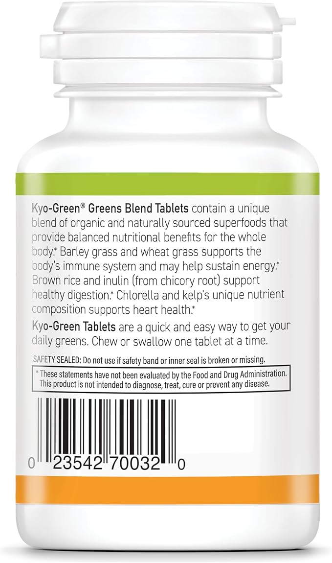 Kyo-Green Greens Blend Energy Tablets, 180