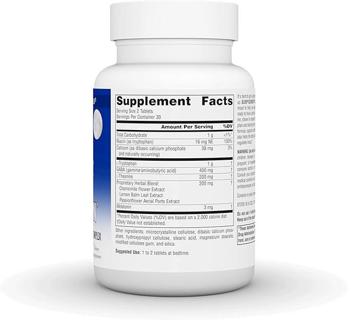 Source Naturals Sleep Science Sleep Rejuvenation, 60 Tablets