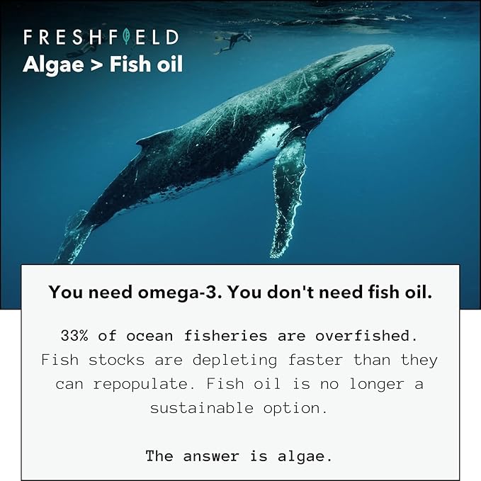 Ocean Saving Omega 3, The Fish 4-Month Supply, (440 mg), (120 Count 1))