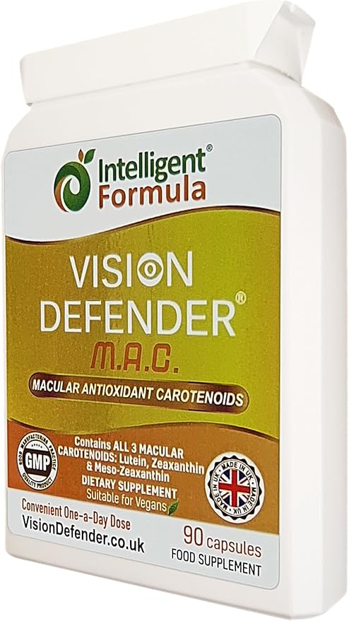 Vision Defender Lutein, Zeaxanthin & Meso-Zeaxanthin (90 capsules/One-A-Day)