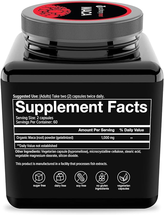 Youtheory Men's Maca 120 Vegetable