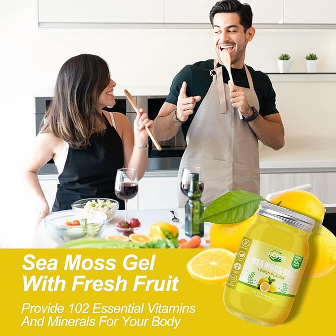 (18 OZ) Irish Sea Moss Gel 102 Vitamins