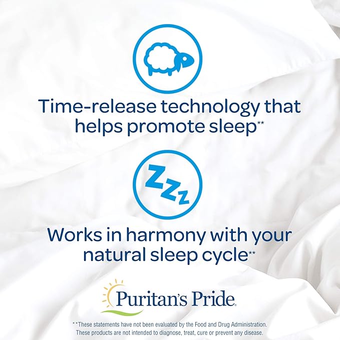 Puritan's Pride Tri-Layered Sleep Tablets, 30