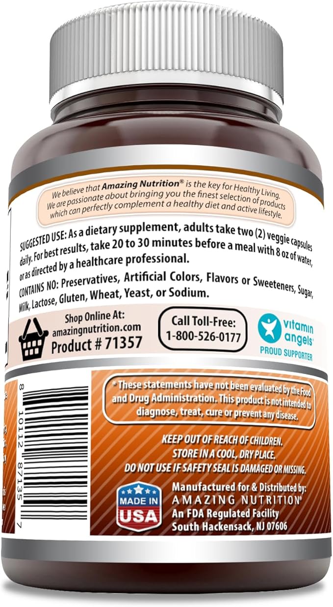 Amazing Formulas Ceylon Cinnamon 1200 Mg (1 Pack, 120 Count)