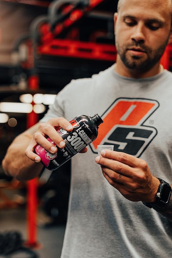 PROSUPPS L-Carnitine Stimulant Free Liquid Shots for Men & Women - Workout Drink for Performance & Muscle Recovery - Clean Energy, No Sugar, No Carbs (31 Servings, 3000 Berry)