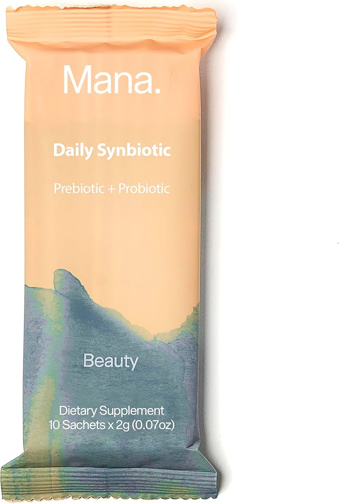 Mana Probiotic Beauty Synbiotics Supplements 10 Count